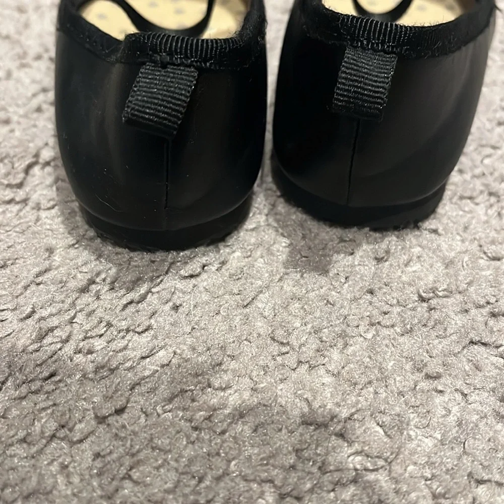 Black Kids Ballet Flats